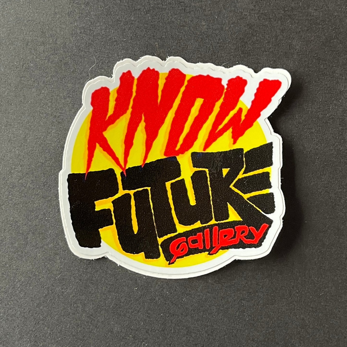 KnowFuture Sticker Red/Yellow