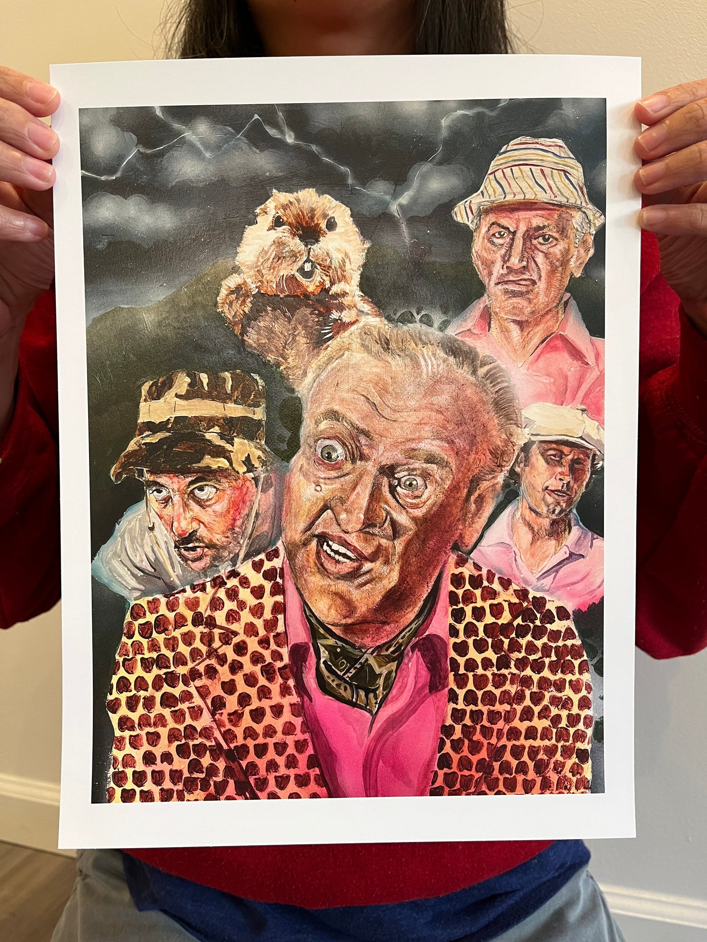 KnoFu Exclusive Artist Print - Sean Boyles "Caddyshack"
