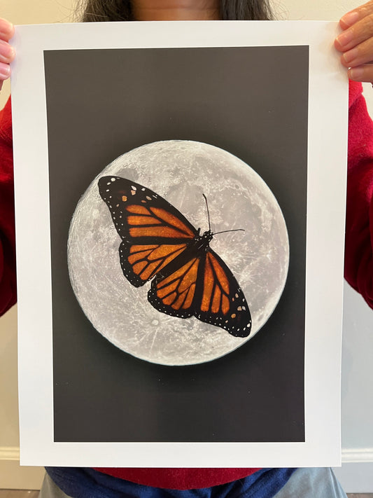 KnoFu Exclusive Artist Print - KILJOY "Monarch Moon"