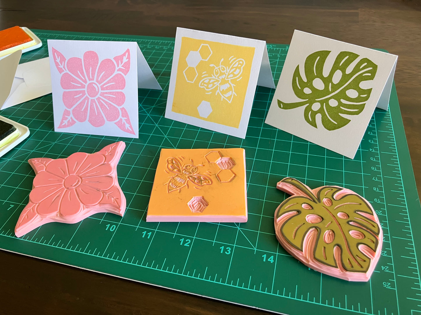 Intro to Block Printing: Mini Greeting Cards | June 28th, 2pm to 5pm